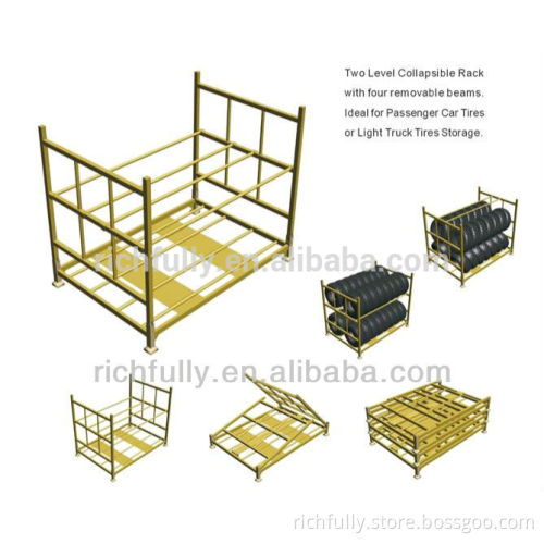 RFY-WT03 Foldable Wheel display rack, car wheel display stand